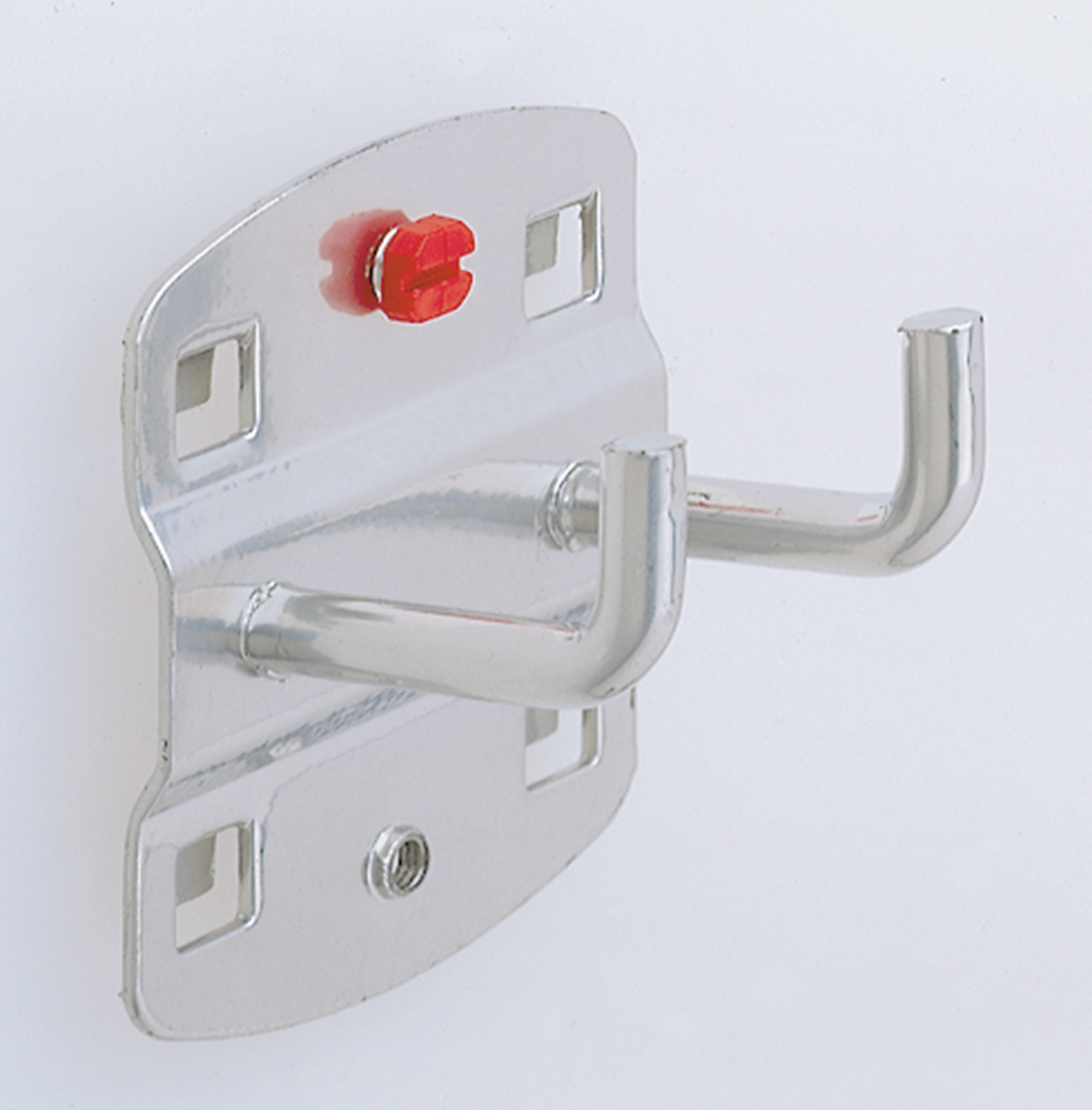 Support d'outil double avec extrémité de crochet vertical